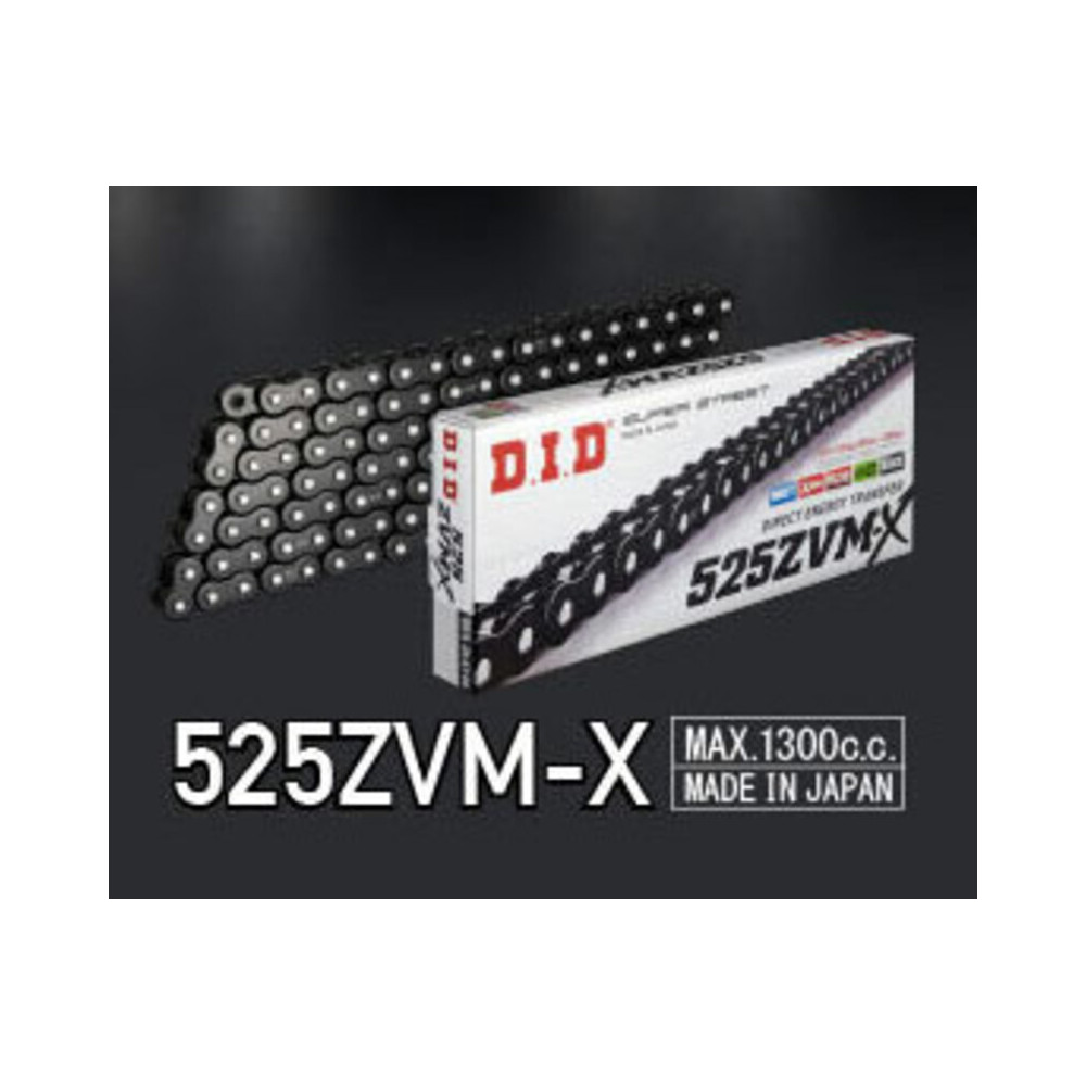 Chaîne de transmission D.I.D 525ZVM-X X-Ring 525