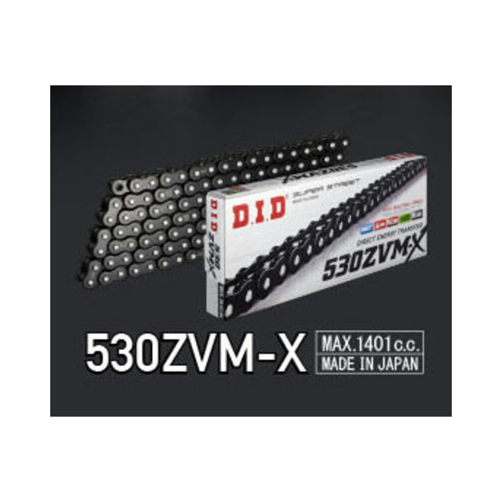 Chaîne de transmission D.I.D 530ZVM-X X-Ring 530