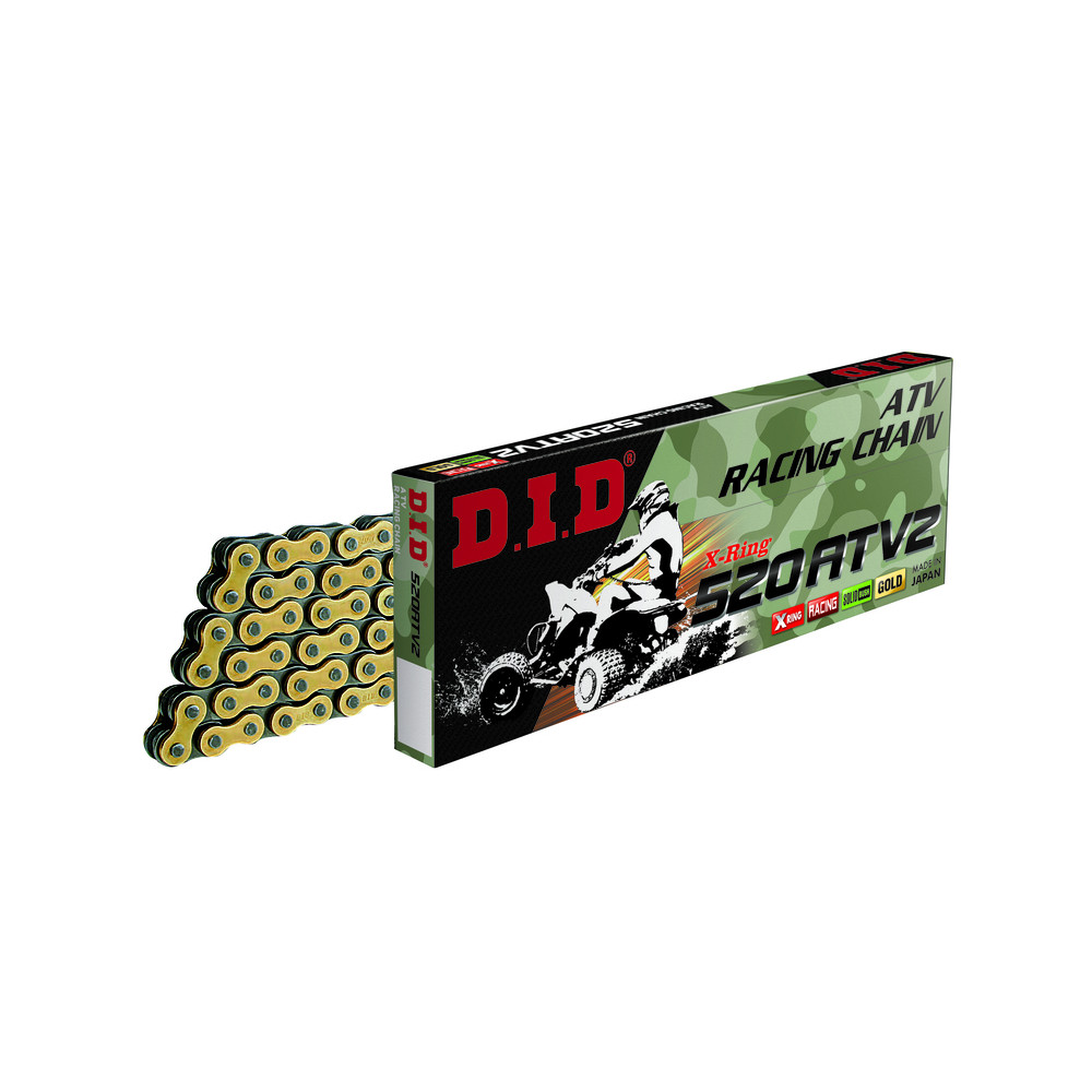 Chaîne de transmission D.I.D 520ATV2 X-Ring 520