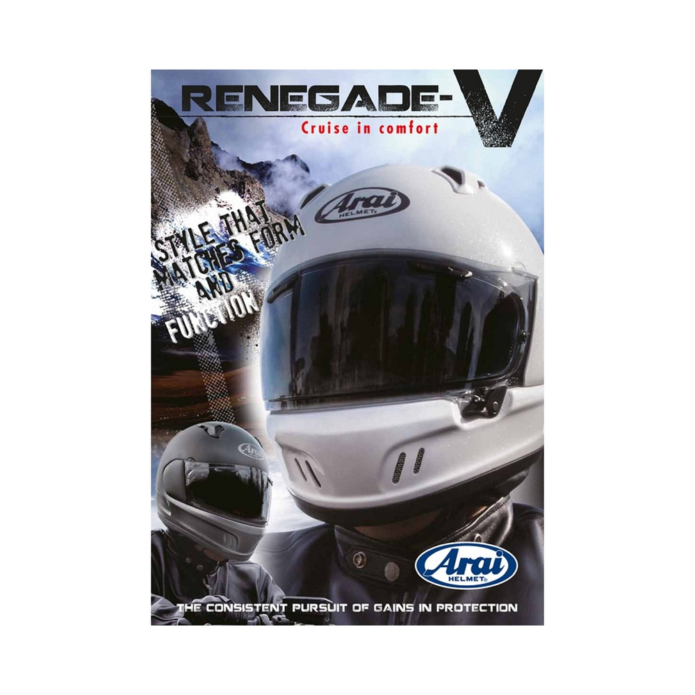 Flyer ARAI Renegade-V anglais