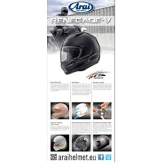 Roll-Up ARAI Renegade-V sans support