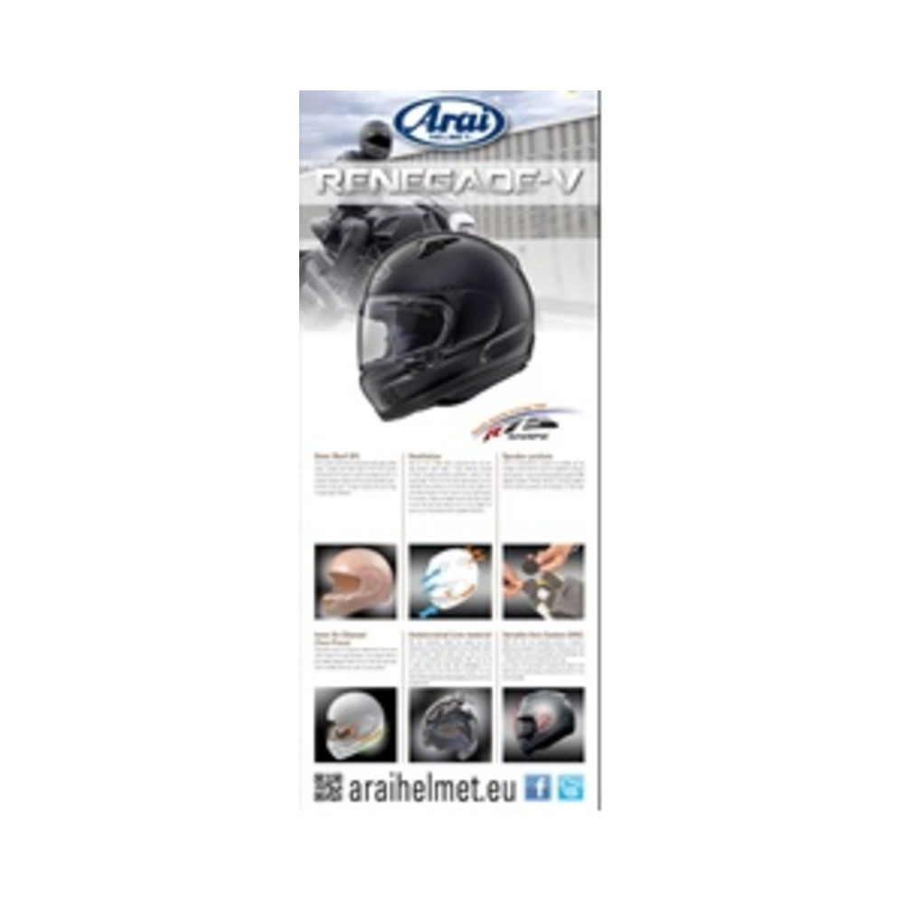 Roll-Up ARAI Renegade-V sans support