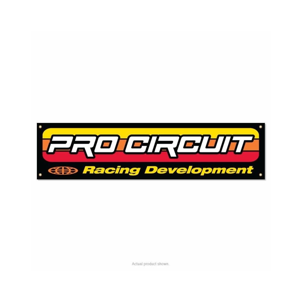 Bannière PRO CIRCUIT logo origine 90"x23"