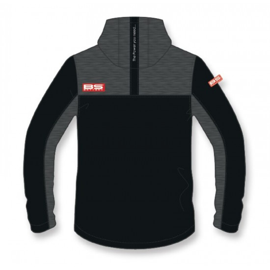 Veste softshell BS BATTERY Bs Factory - noir/gris taille S