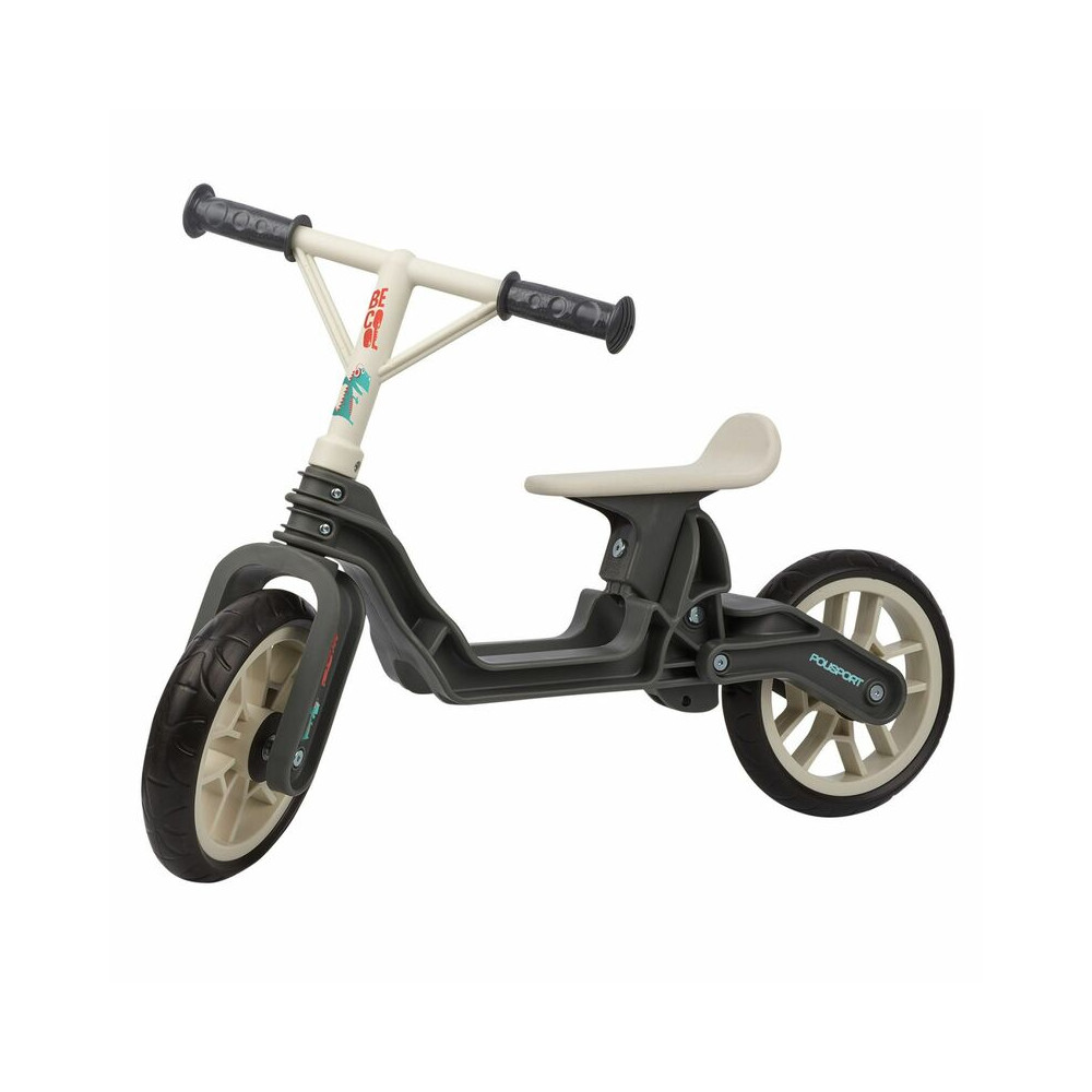 Draisienne POLISPORT Balance Bike jusqu'à 25Kg Plastic gris / Cream