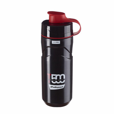 Bouteille isotherme POLISPORT T500 noir/rouge 500/650ml