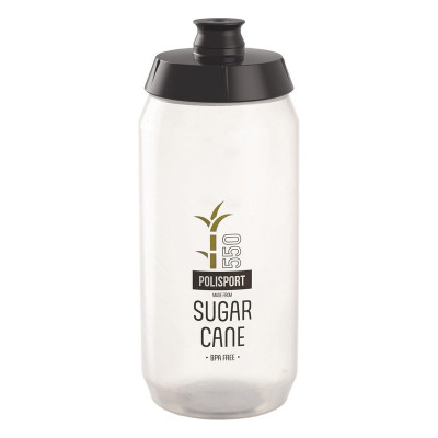 Bouteille d'eau POLISPORT Sugar Cane translucide 550ml