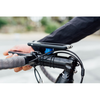 Support, potence/guidon pour smartphone sur vélo, QUAD LOCK