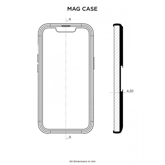 Coque de téléphone QUAD LOCK MAG - iPhone 13 Pro Max