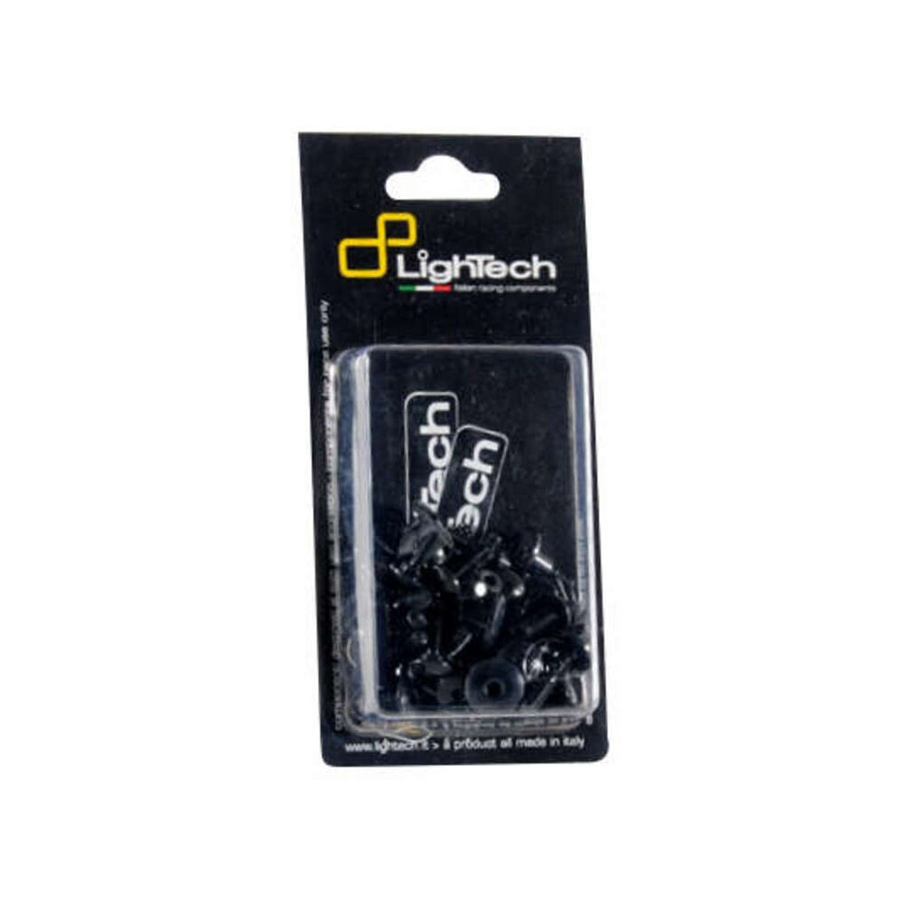 Kit vis de carénage LIGHTECH Ergal noir Honda Integra 700