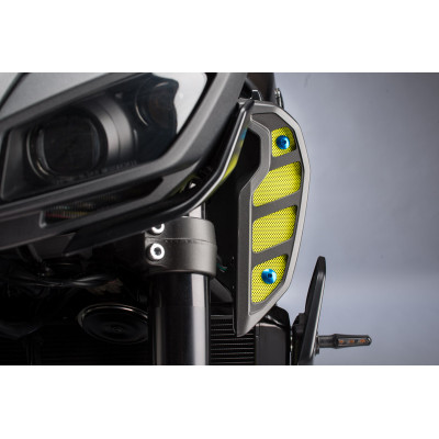 Kit vis de carénage LIGHTECH cobalt alu (33 pièces) Yamaha MT-09