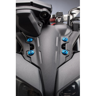 Kit vis de carénage LIGHTECH noir alu (33 pièces) Yamaha MT-09