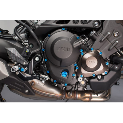 Kit vis moteur LIGHTECH or alu (39 pièces) Yamaha MT-09