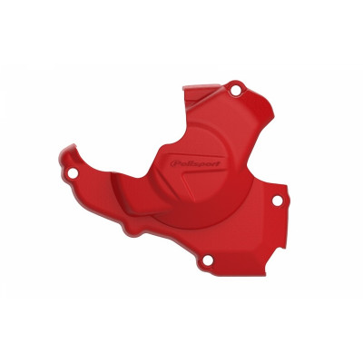 Protection de carter d'allumage POLISPORT rouge Honda CRF250R