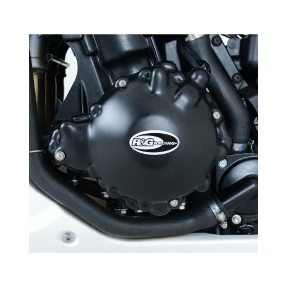 Couvre-carter gauche R&G RACING noir Triumph Speed Triple