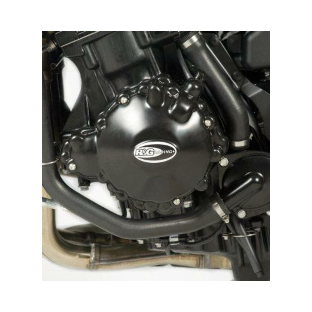 Couvre-carter gauche R&G RACING noir Triumph Speed Triple 1050