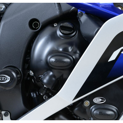 Couvre-carter droit R&G RACING Race Series noir Yamaha YZF-R6