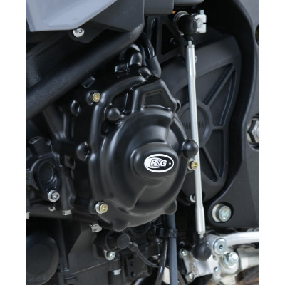 Couvre-carter gauche (alternateur) R&G RACING Race Series noir Yamaha MT-10