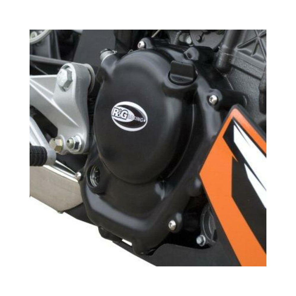 Couvre-carter droit R&G RACING noir KTM Duke/RC 125/200