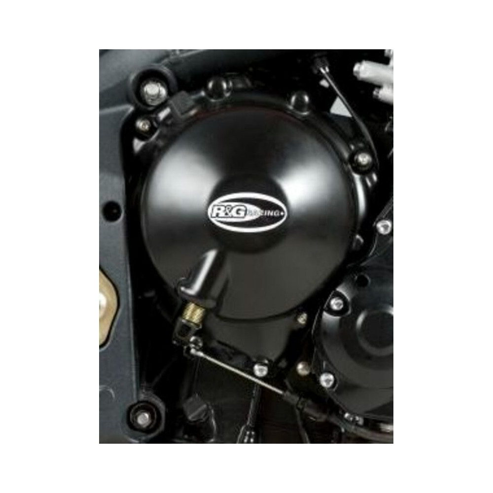 Couvre-carter droit (embrayage) R&G RACING noir Triumph Street Triple