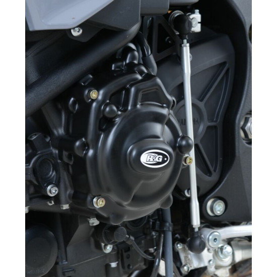 Couvre-carter gauche (alternateur) R&G RACING noir Yamaha MT-10