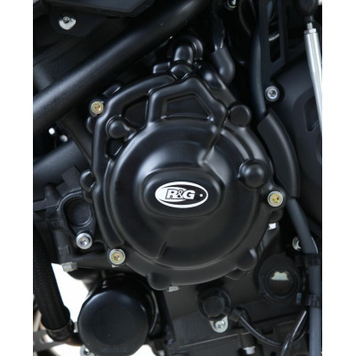 Couvre-carter gauche (alternateur) R&G RACING noir Yamaha MT-10