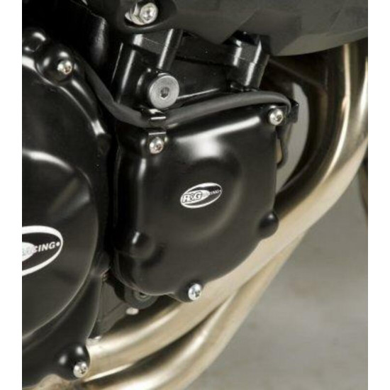 Couvre-carter droit (démarreur) R&G RACING noir Kawasaki Z750