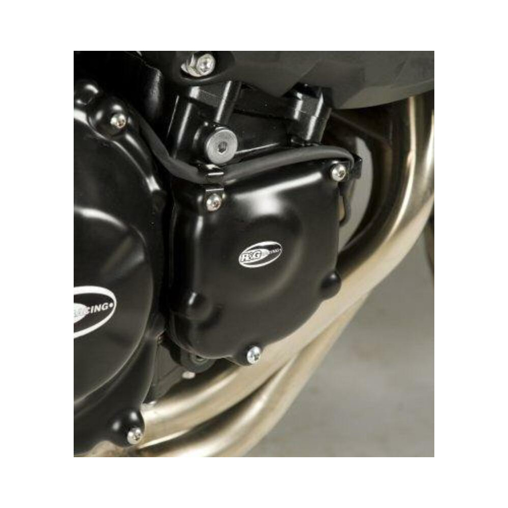 Couvre-carter droit (démarreur) R&G RACING noir Kawasaki Z750