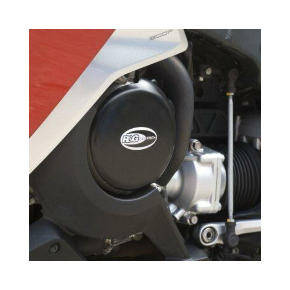 Couvre-carter gauche R&G RACING noir Honda