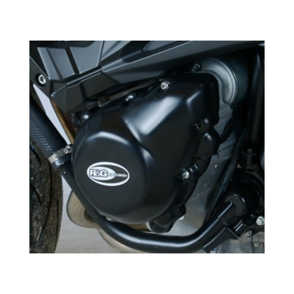 Couvre-carter gauche R&G RACING noir Kawasaki Z800