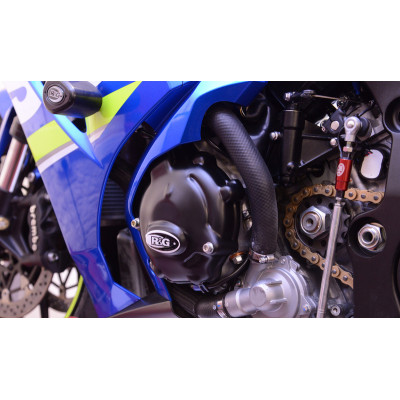 Couvre-carter gauche R&G RACING noir Suzuki GSX-R1000