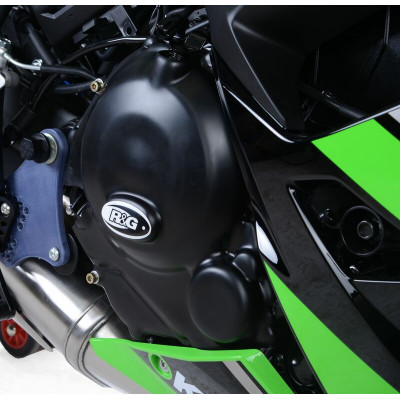 Couvre-carter droit R&G RACING noir Kawasaki Z650