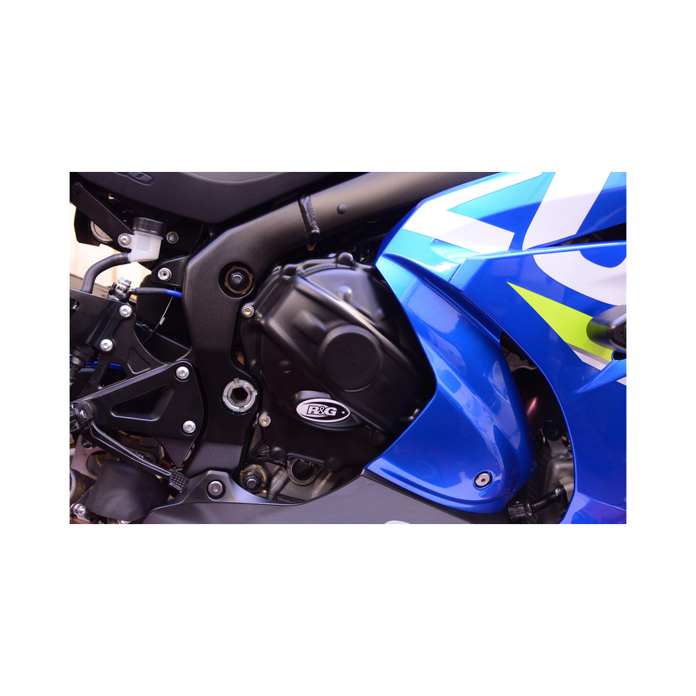 Couvre-carter droit (embrayage) R&G RACING noir Suzuki GSX-R1000