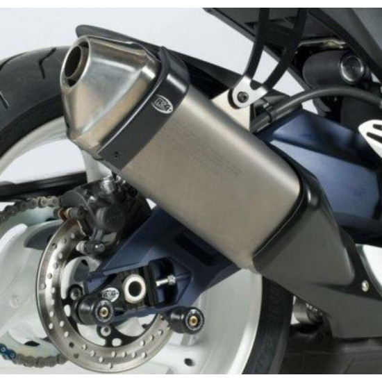 Protection de silencieux R&G RACING noir Suzuki GSX-R600