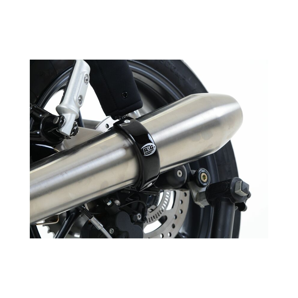 Protection de silencieux R&G RACING noir Triumph Street Twin