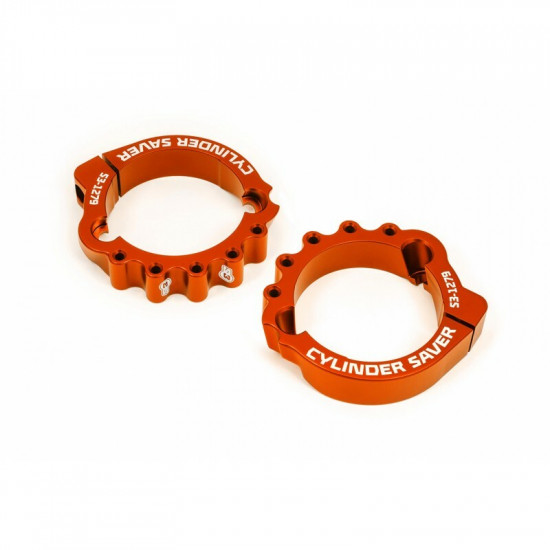 Protection sortie cylindre-échappement S3 orange KTM/Husqvarna