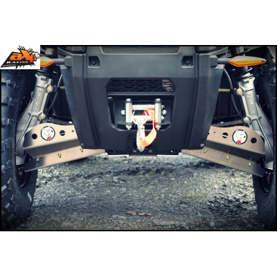 Protection de triangle avant AXP - aluminium 4mm Polaris Sportsman 570