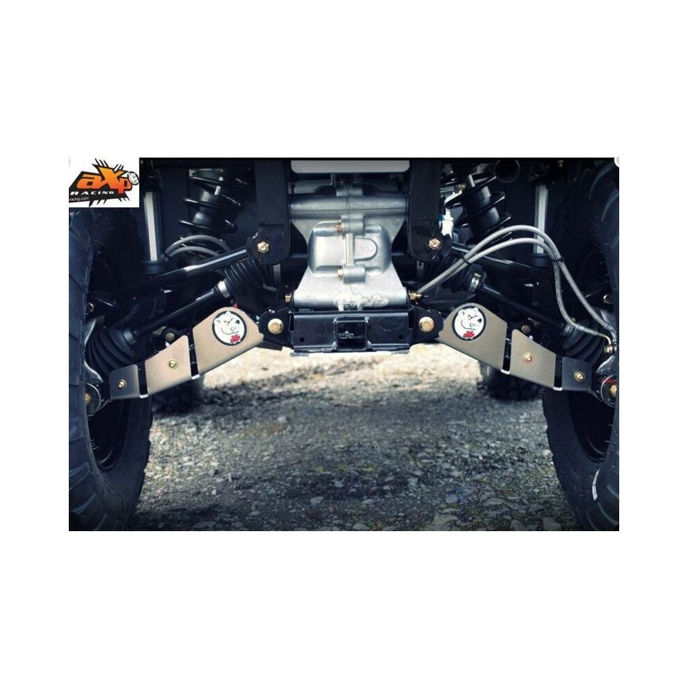 Protection de triangle arrière AXP - aluminium 4mm Polaris Sportsman