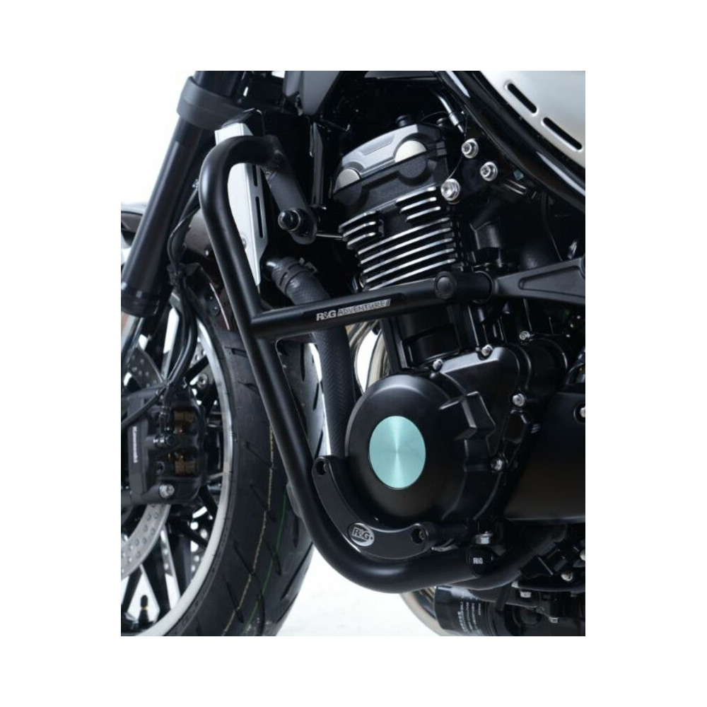 Protections latérales R&G RACING noir Kawasaki Z900RS