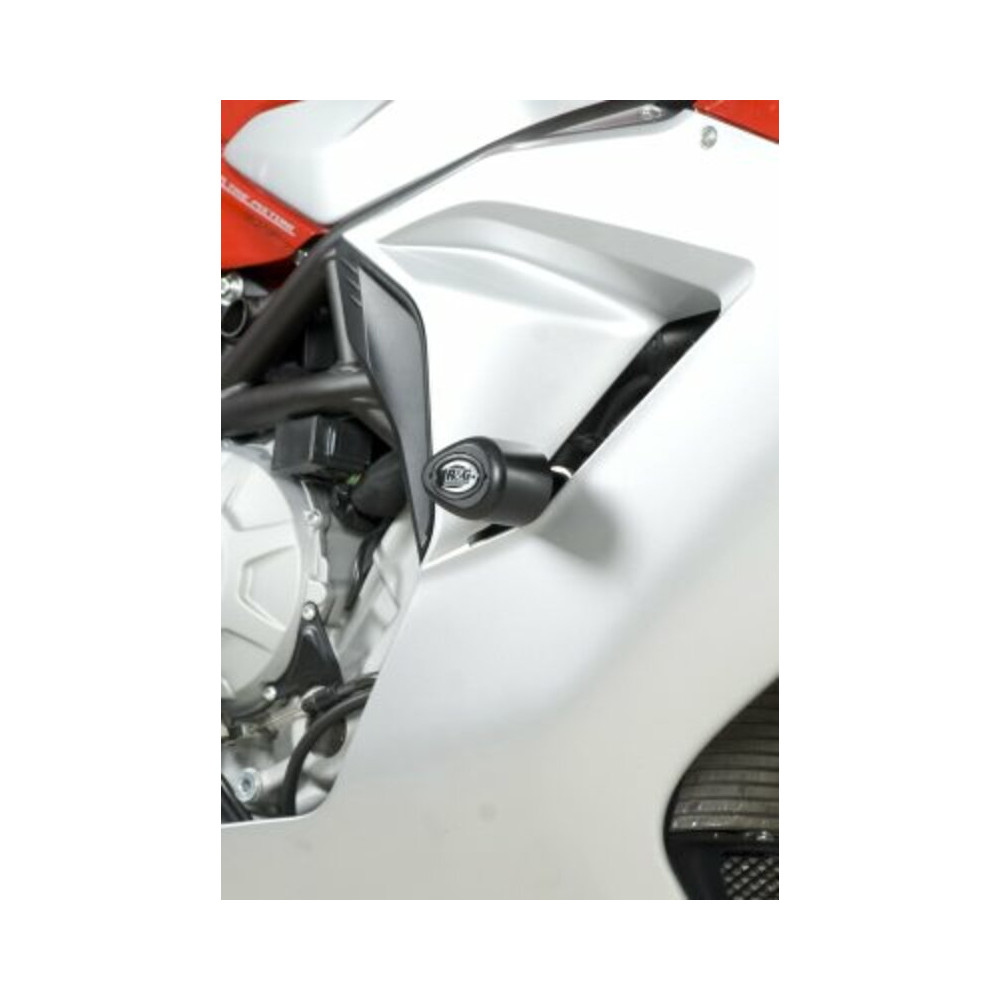 Tampons de protection R&G RACING Aero noir MV Agusta