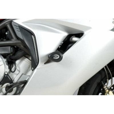 Tampons de protection R&G RACING Aero noir MV Agusta