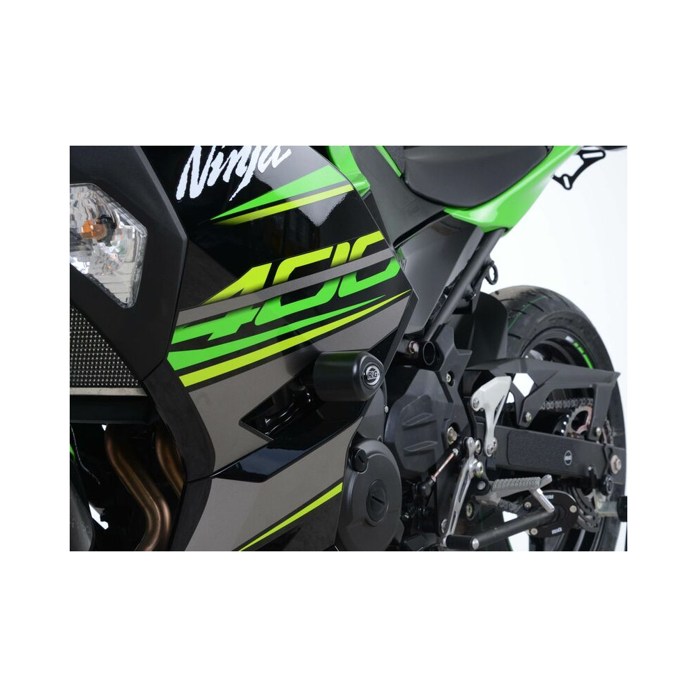 Tampon de protection R&G RACING Aero blanc Kawasaki Ninja 400/Z400