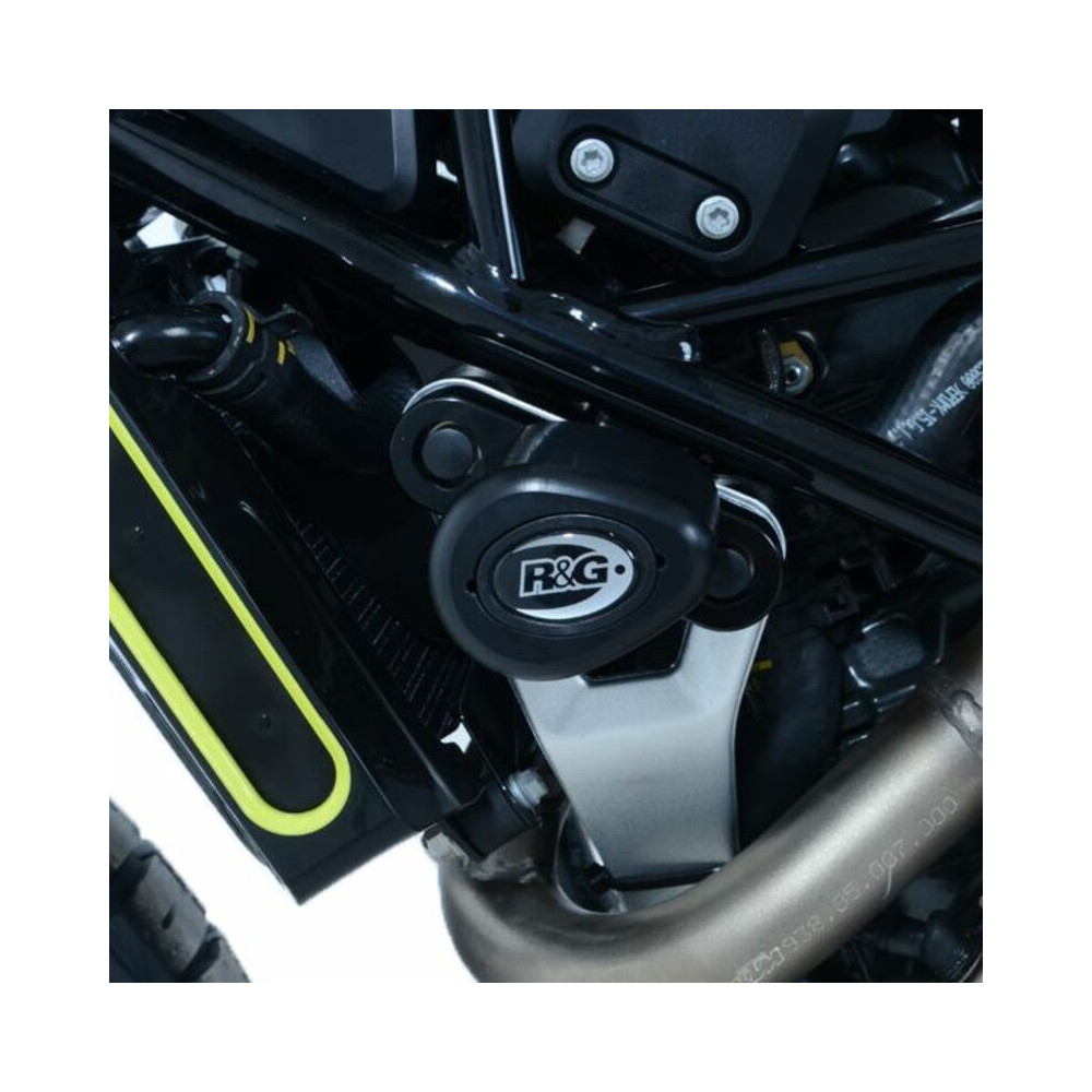 Tampons de protection R&G RACING Aero noir Husqvarna Vitpilen 401