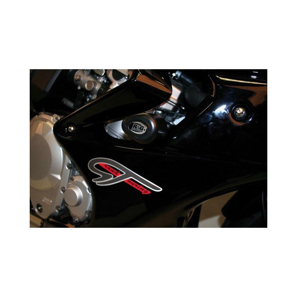 Tampons de protection R&G RACING Aero noir Suzuki GSF1250 Bandit GT