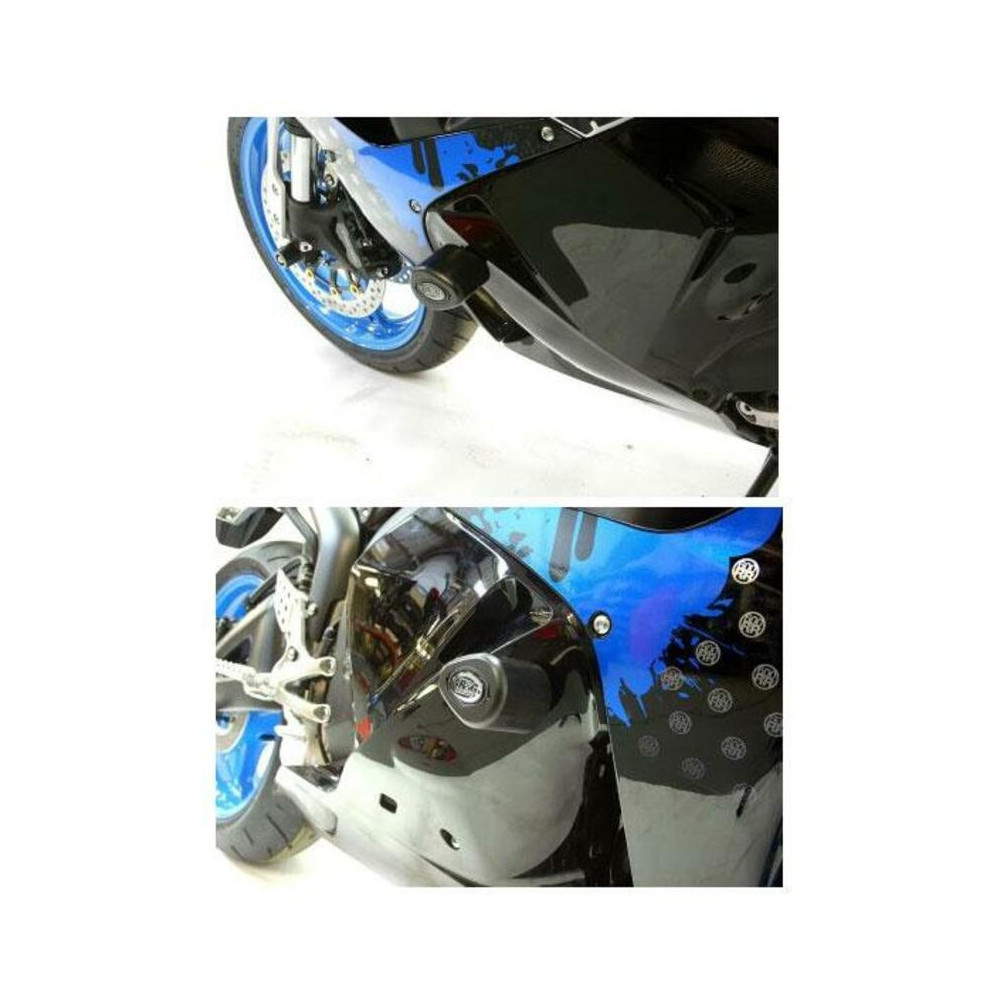 Tampons de protection R&G RACING Aero noir Honda CBR600RR