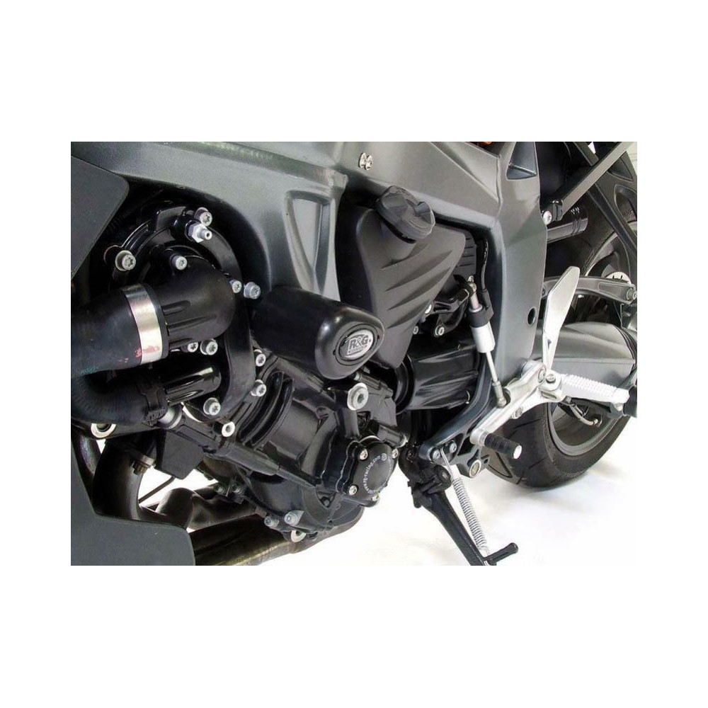 Tampons de protection R&G RACING Aero noir BMW K1200R/1300R