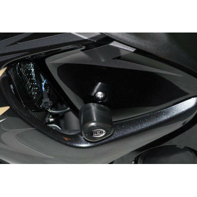 Tampons de protection R&G RACING Aero noir Suzuki GSX1340R Hayabusa