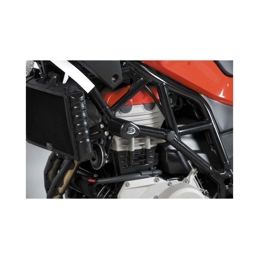 Tampons de protection R&G RACING Aero noir Husqvarna Nuda 900