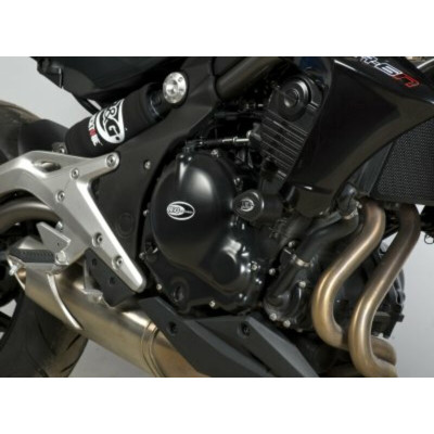 Tampons de protection R&G RACING Aero noir Kawasaki ER-6 N