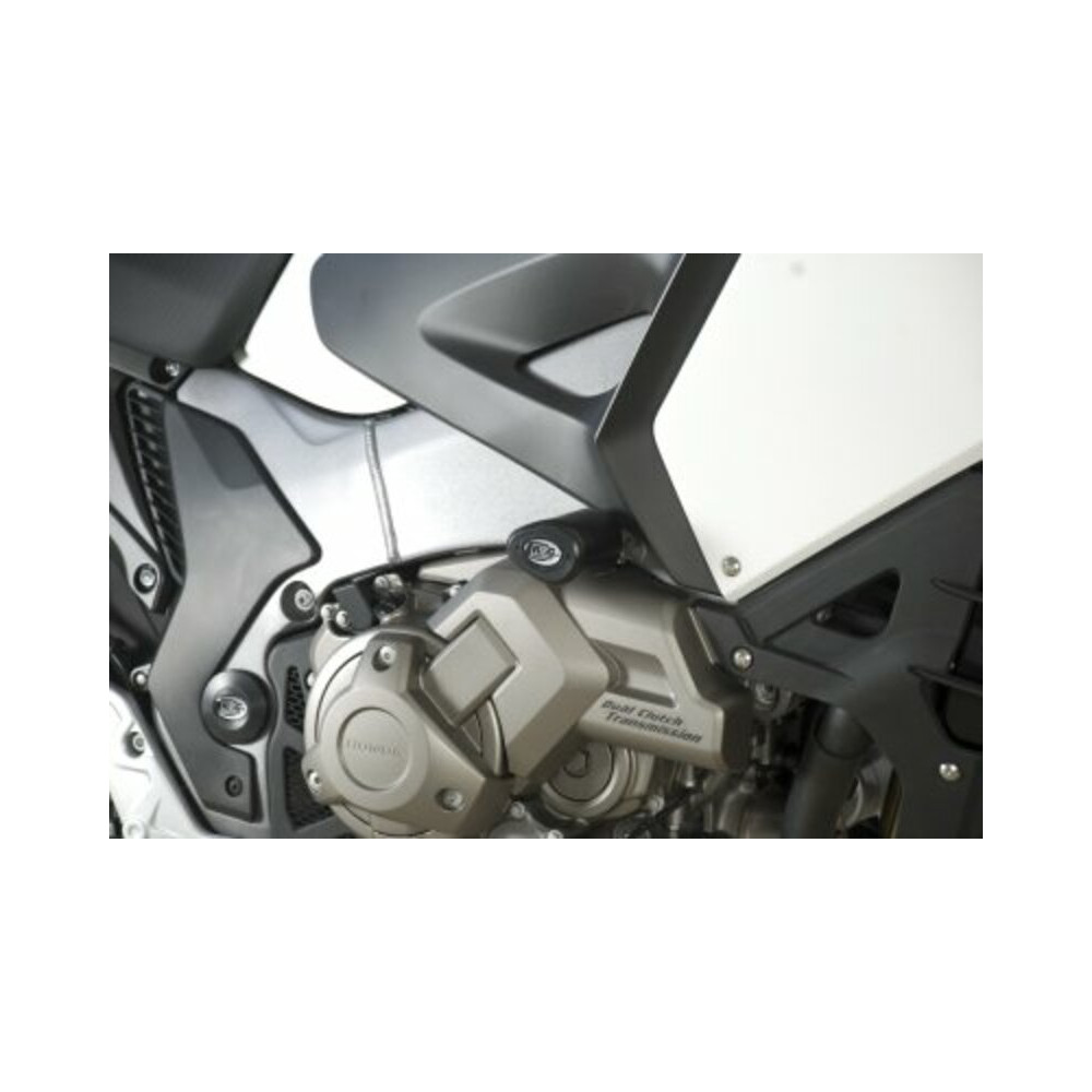 Tampons de protection R&G RACING Aero noir Honda Crosstourer